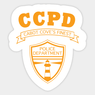 Cabot Cove Police Department Sticker